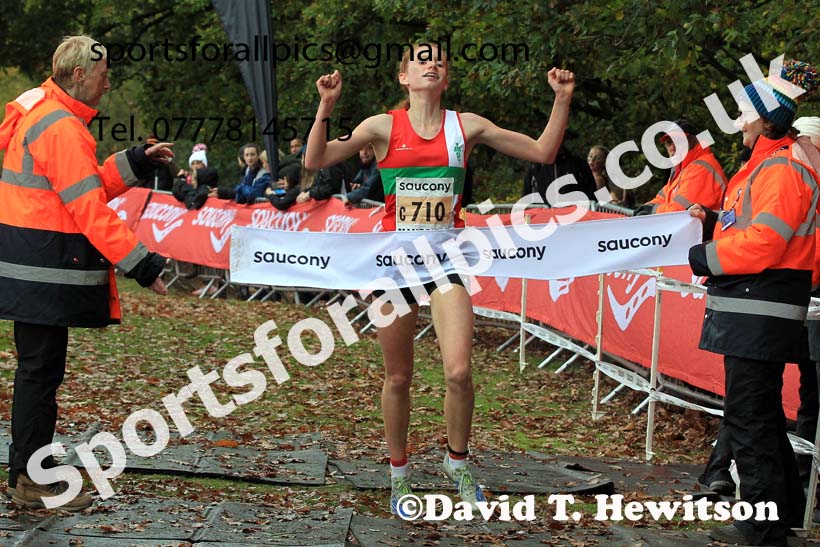 Girls Under-15s, 2022 National Cross Country Relays, Berry Hill Park, Mansfield.  Photo: David T. Hewitson/Sports for All Pics